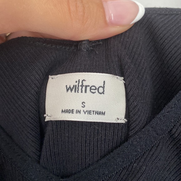 Aritzia black Danette bodysuit - Picture 3 of 3